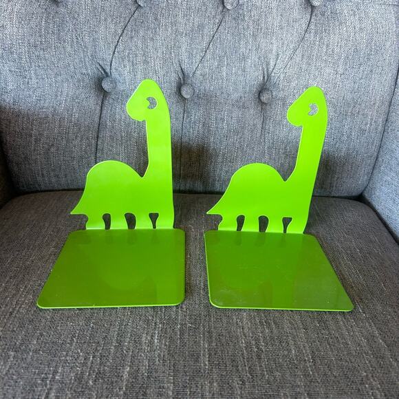 Artkingdome Dinosaur Green Toddler Kids Bookend Set - Picture 5 of 5